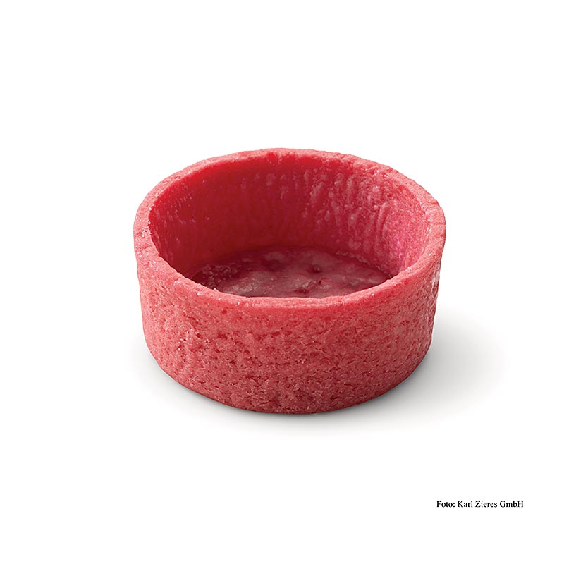 Mini Universal-Tartelletes - Filigrano, rød, rund, 3,8 cm, vegansk, HUG (7408142