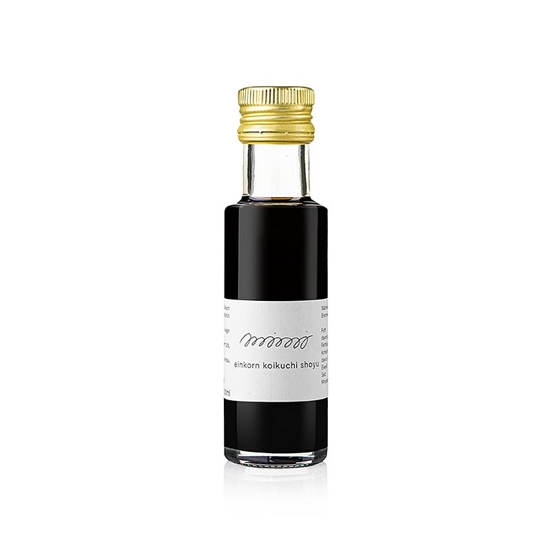 mimi ferments – einkorn koikuchi shoyu, dobbeltfermenteret sojasovs, økologisk, 100 ml