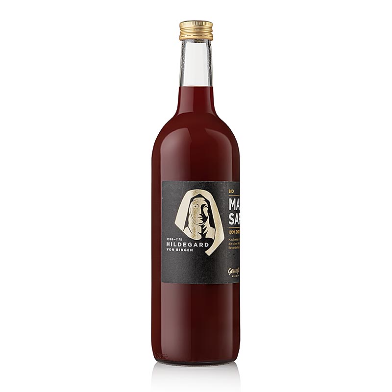 Direktepresset sort morbærsaft, Hildegard von Bingen, Granar, økologisk, 750 ml