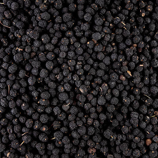 Tasmanske peberbær, hele, sorte, 250 g