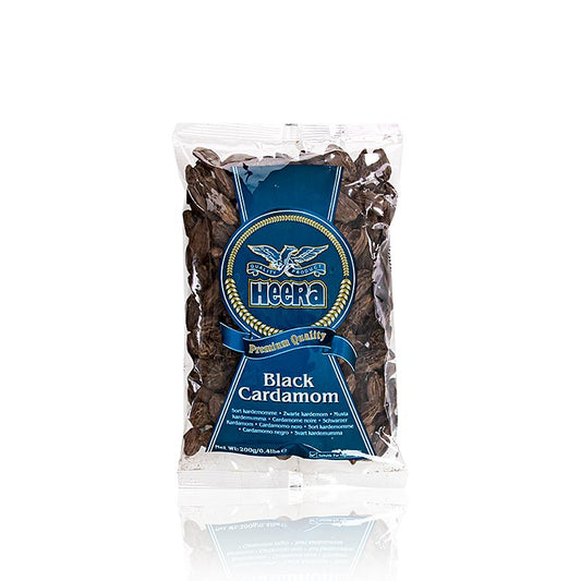 Kardemomme, hel, sort, Heera, 200 g