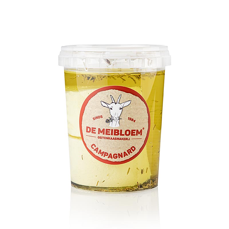 Campagnard, frisk gedeost i olie, 400 g