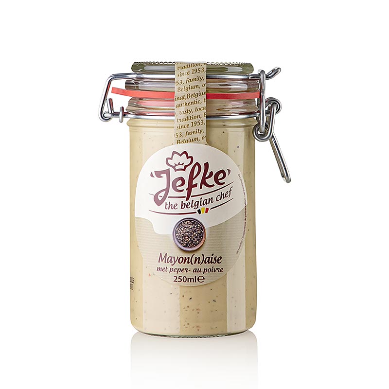 Mayonnaise med peber, Jefke, 250 ml
