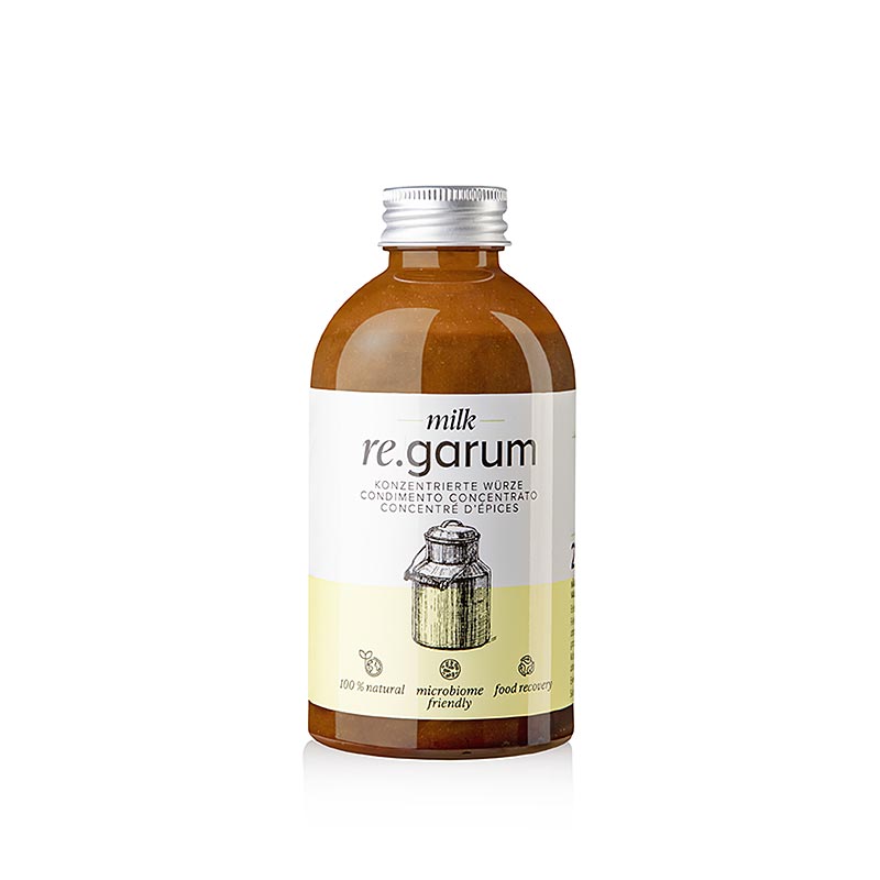 re.garum® mælk, koncentreret smagsstof, 250 ml